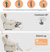 Upgraded 2024 New Power Recliner Chair for Adults, Adjustable Electric Chair Power Reclining Sofa, USB Port, Ultra-Comfy Corduroy Recliner for Living Room, Tool-Less Assembly Single Sofa White