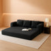 78.8 Inch Convertible Sofa Bed Removable Armrests