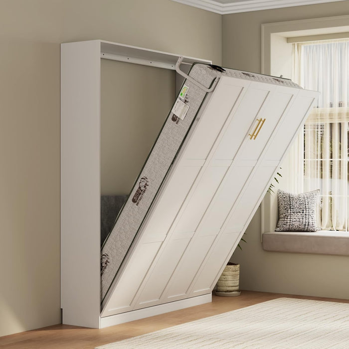 Queen Murphy Bed 85 Inch Wall BedFrameWithHydraulic