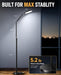 Eye-Caring LED Floor Lamp for Office, Reading, and Crafting, 69" Dimmable Office Lamp, Standing Reading Lamp with 30 Lighting Modes, Remote &Touch Control, Memory, Timer & Adjustable Swing Arm, CRI 97