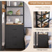 Charcoal Twin Bunk Bed With ChargingStation Drawers