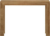 Modern Solid Wood Console Table, 46 Inch, Sofa Table, Narrow Entryway Table for Hallway, behind the Couch, Living Room, Foyer, Easy Assembly, Pecan