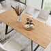 67" Expandable Dining Table Set with Chairs – Modern Rectangular Wooden Table, Space-Saving Multifunctional Furniture for Kitchen, Apartment, or Small Dining Room