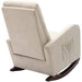 Beige Fabric Manual Recliner for Home Theater