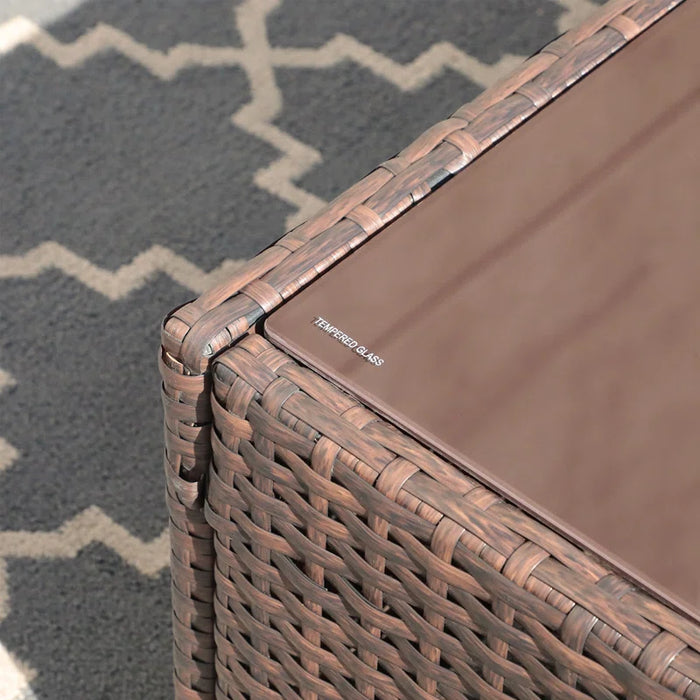 Caydin 5 - Person Modular Patio Conversation Sets with Cushions