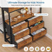 TwinOverTwin Steel Construction Bunk Bed With Storage