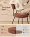 Boucle Dining Chairs Set of 4, Upholstered Kitchen Chairs