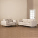 Noa Light Beige Fabric Upholstered 2Piece Living Room Set