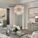 12 Light Bubble Globe Chandelier Dimmable Illumination