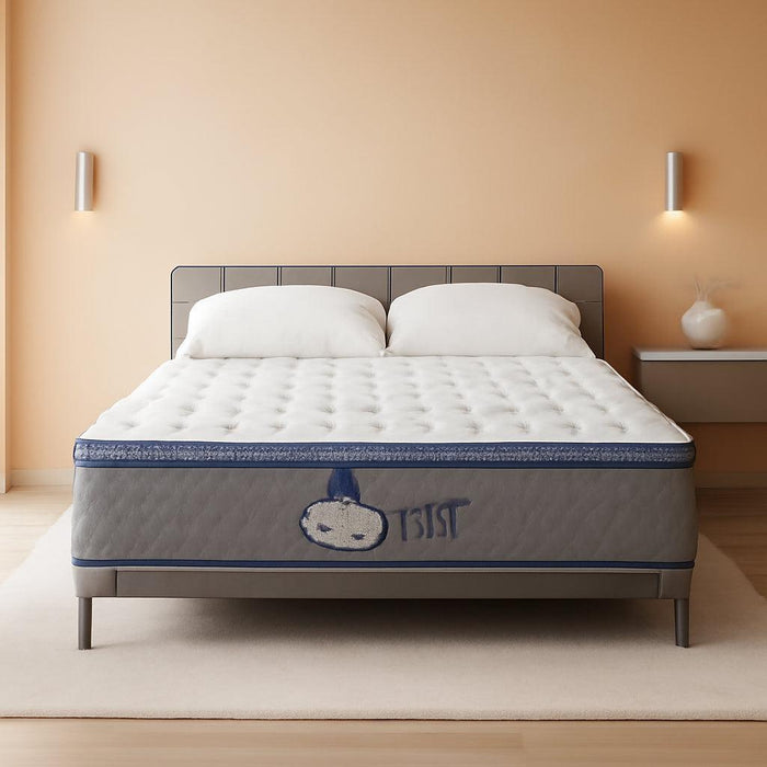 Thickened Memory Foam Queen Mattress(12.9Inchest) Cool Mattress-9-Layer Thickened-Medium Firm,Bed Durable,Edge Reinforcement No Collapse,Top Exhaust System No Damp Heat,No Back Pain-365Day Try