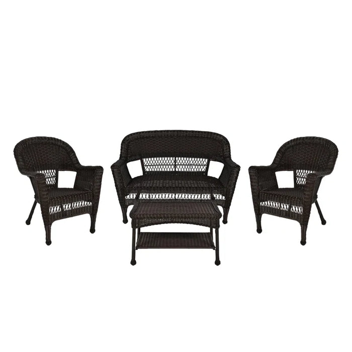 Cecilton 4 - Person Patio Conversation Sets with Cushions