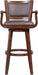 Broadmoor Swivel Extra Tall Barstool, 50-Inch, Cappuccino