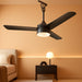 36 Inch Plug-In Ceiling Fan Light with Remote Control,Gazebo Fan Light,3 Blade, Dimmable 3CCT LED, Reversible,Portable Hook Design With16Ft Cable for Bedroom Garage Tent Porch Kitchen