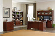 Rich Cherry Finish Heritage Hill Library BookcaseWithAdjustableShelves
