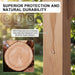 10' X 12' Outdoor Wood Gazebo,Metal Hardtop Gazebo,Color DIY Permanent Pavilion with Galvanized Steel Double Roof for Backyard, Garden(Windproof, Snow-Load Bearing, Waterproof, Rustproof)