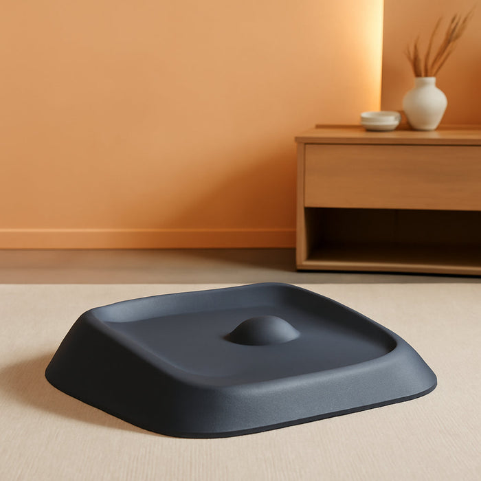 Topo Comfort Mat by  | the Original Not-Flat Anti-Fatigue Standing Desk Mat with Calculated Terrain | Accessories | Obsidian Black