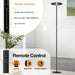 Floor Lamps for Living Room, 40W/2400LM Rotatable LED Floor Lamp with Touch & Remote Control, 70" Tall Standing Lamp Stepless Dimmable, Modern Torchiere Corner Lamp for Bedroom, Office