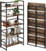 Folding FiveTier Bookshelf Plant Stand Fire SpaceSaving
