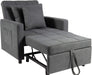 Sofa Bed Chair 3-in-1 Convertible Lounger