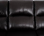 Katie Leather Recliner Sofa Set, Manual Recliner Sofa Couch - Living Room Furniture Set, Leather Reclining Sofa Recliner Couch for Office Home, Living Room Sofa Recliners, Air Leather, Espresso
