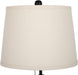 Bedside Table Lamps Set of 2: Tall Black Table Lamps for Living Room End Table | Height Adjustable 3-Way Dimmable Nightstand Lamp with Pull Chain Switch Modern Lamps for Bedroom Office(Bulbs Included)