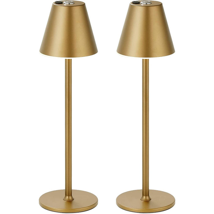 Timjorman LED Cordless Table Lamp, Rechargeable Battery