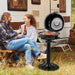 1600W Portable Electric BBQ Grill with Removable Non-Stick Rack