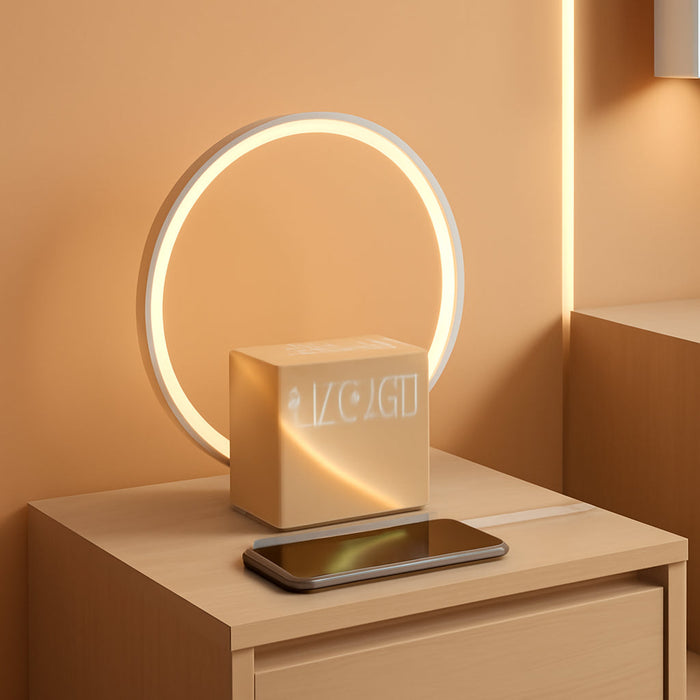 Sunrise Alarm Clock for Heavy Sleepers Adults, Wake-Up Light, Sleep Aid 10 White Noise Sound Machines with 30/60/90 Timer, 3 Level Dimmable Touch Table Lamp with Snooze USB Charger Port