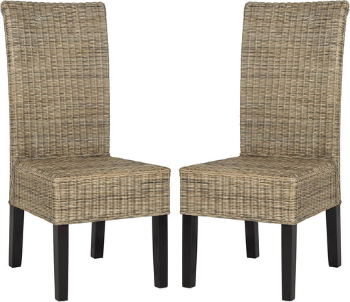 Home Collection Arjun Grey Wicker 18-Inch Dining Chair