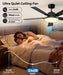 Smart Reversible Dc Motor Led Ceiling Fan