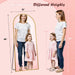 Full Length Mirror, 58" X 18" Arched Full Body Mirror Large Standing Floor Mirrors, Mirrors for Bedroom, Bathroom, Living Room Standing or Wall Leaning, Gold
