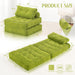 Emerald Convertible Sleeper Sofa Bed With Backrest