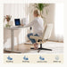 Criss Cross Chair, Cross Legged Vanity Chair, Home Office