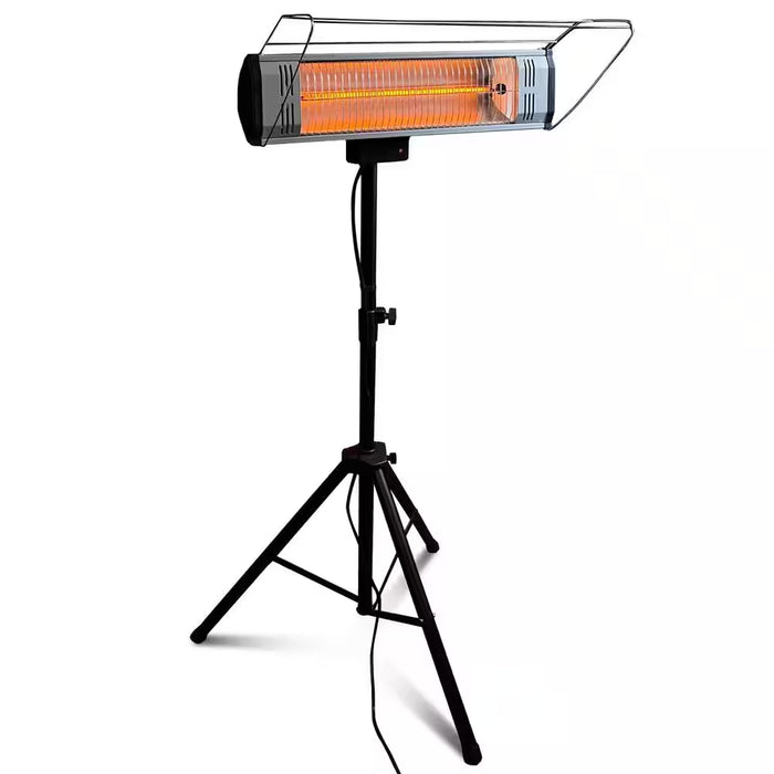 Tradesman 1,500-Watt Electric Outdoor Infrared Quartz Portable Space Heater with Tripod, Wall Mount and Remote