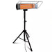 Tradesman 1,500-Watt Electric Outdoor Infrared Quartz Portable Space Heater with Tripod, Wall Mount and Remote