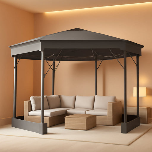 16x16 Pop Up Gazebo Weatherproof MosquitoNetting Shelter