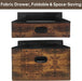 Queen Size Bed Frame with 12 Storage Drawers and Headboard