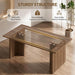 Rectangle Dining Table for 6-8, Walnut Wood Finish