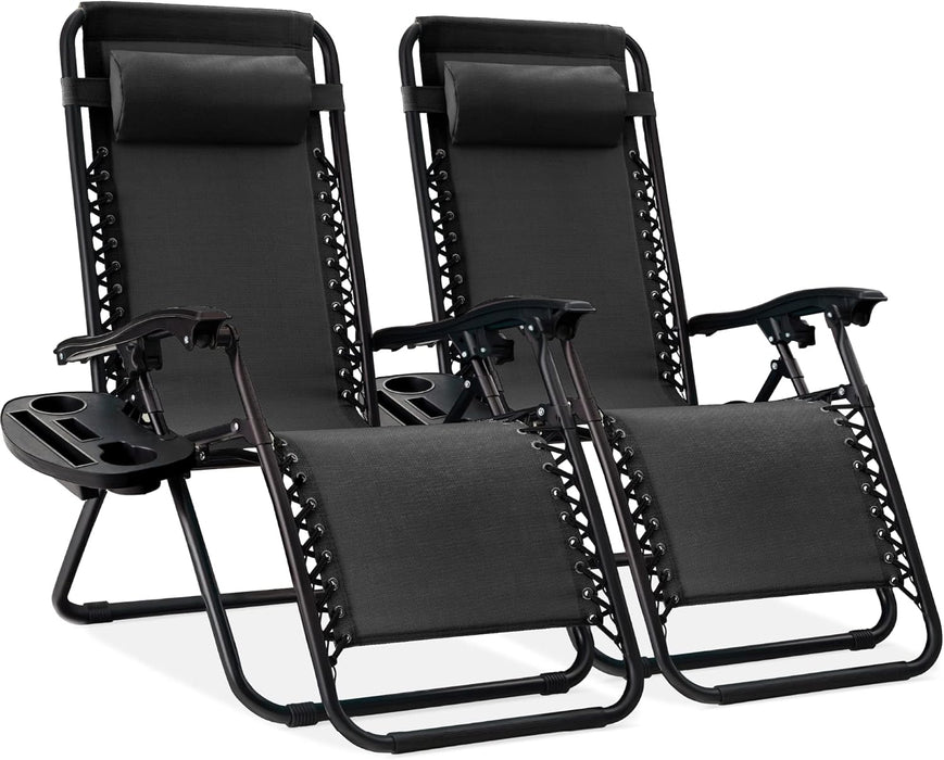 Zero Gravity Chair Recliner, Black