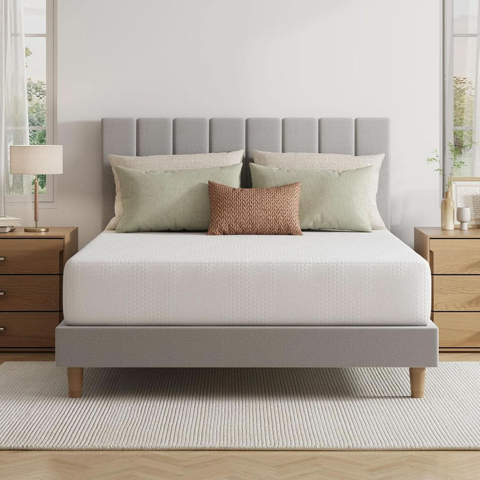 Queen Mattress, 10 Inch Queen Size Mattress in a Box, Gel Memory Foam Mattresses for Comfort Sleep, Cooling Night Sleep & Pressure Relief, Certipur-Us Certified
