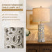 Bedside Table Lamps Set of 2 with USB & Night Light, 22'' Farmhouse Bedroom Lamps for Nightstand, Vintage Table Lamps for Bedroom Living Room Home Offce (Bulb Included)