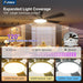 Contemporary Smart Ceiling Fan Featuring RGB Lighting