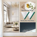 Home Gym Mirror Tiles 11'' X 11'' X 8PCS Full Body Mirror Full Length & Wall Mounted Mirrors Decorative for Home Gym, Door, Bedroom & Bathroom