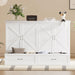 Queen Murphy Bed Cabinet With Integrated USBCharge