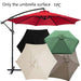 2/2.7/3M Garden Umbrella Cover Waterproof Beach Canopy Outdoor Garden UV Protection Parasol Sunshade Umbrella Replacement Cover