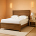 Signature Design by Ashley Jonnifer Queen Panel Bedframe, Bed Frame with Headboard, Engineered Wood and Decorative Laminate, Casual Bedroom Bedframes, Warm Auburn Finish