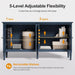Sideboard Buffet Cabinet with Storage, Kitchen Buffet Cabinet