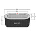 ALEKO Oval Inflatable 2 Prs Hot Tub 145 Gallon 100 Bubble Jets Black Diamond