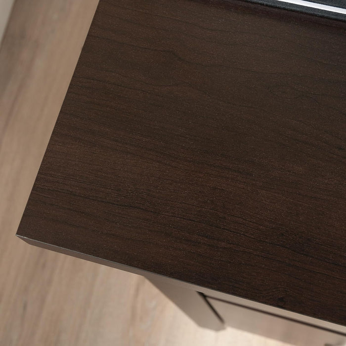 Summit Station 2-Drawer Lateral File Cabinet, Cinnamon Cherry Finish