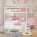 Premium Solid Hardwood Twin Bunk Bed IntegratedDrawers